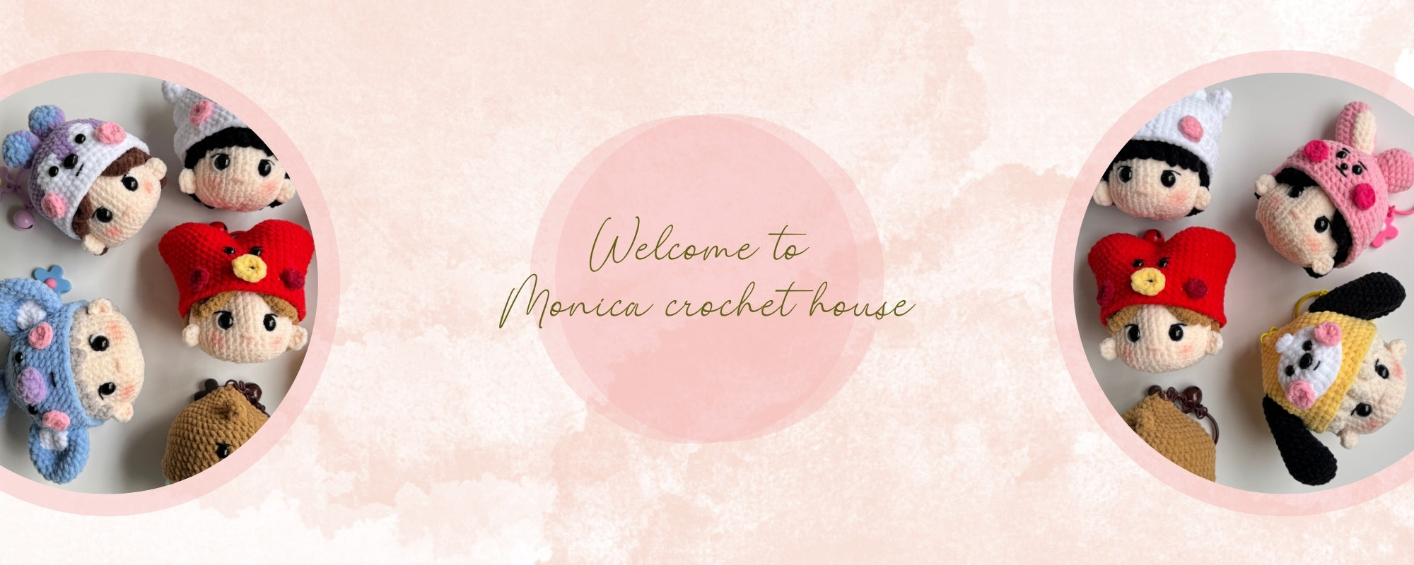 Monica Crochet is a place dedicated to amigurumi, offering cute and creative crochet