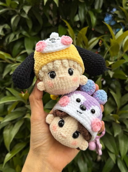 BTS Jimin Crochet and BTS J-Hope Crochet